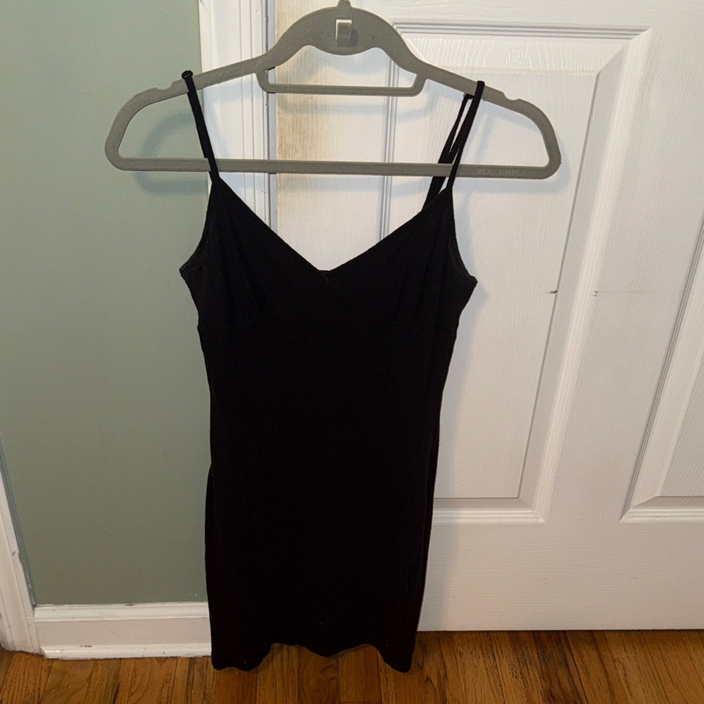 Black Spaghetti Strap Dress